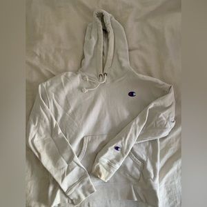 white champion hoodie